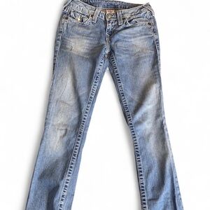 True Religion Vintage Straight Leg Jeans